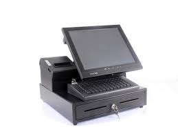 POS Software + Touch Screen + Thermal Printer + Cash Register